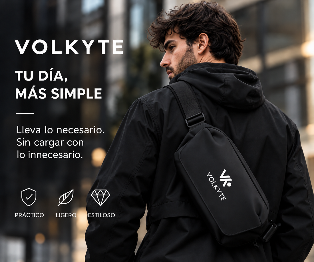 Bolso bandolera para hombre: cómo llevar tus esenciales sin llenar los bolsillos
