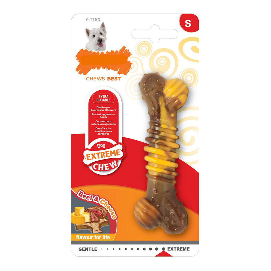 Nylabone Dura Chew Cheese Meat Massaggiagengive per cani naturale 20