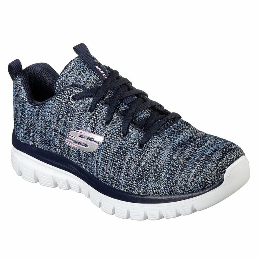 Zapatillas Deportivas Mujer Skechers Graceful-Twisted Azul oscuro