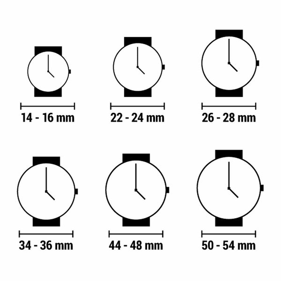 Bisel para Reloj Marc Coblen B50-BCBLACK