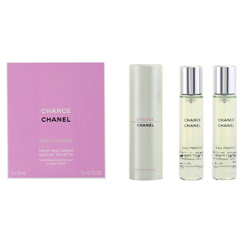 Chance Eau Fraiche Cofanetto profumo da donna Chanel Chance Eau Fraiche (3 pezzi)