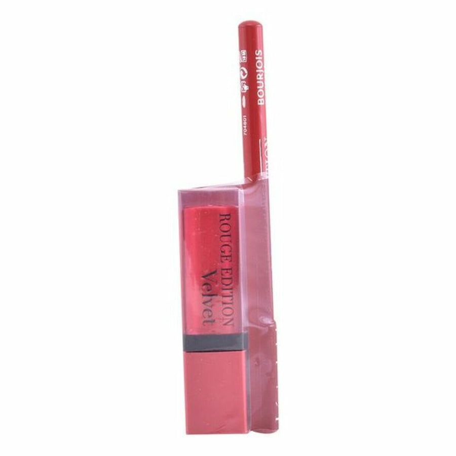 Rouge Bourjois Rouge Edition Velvet 2-in-1 Eyeliner e matita per labbra (2 pezzi)