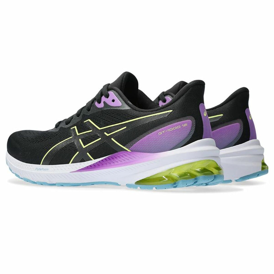 Running Shoes for Adults Asics Gt-2000 12 Black Lady