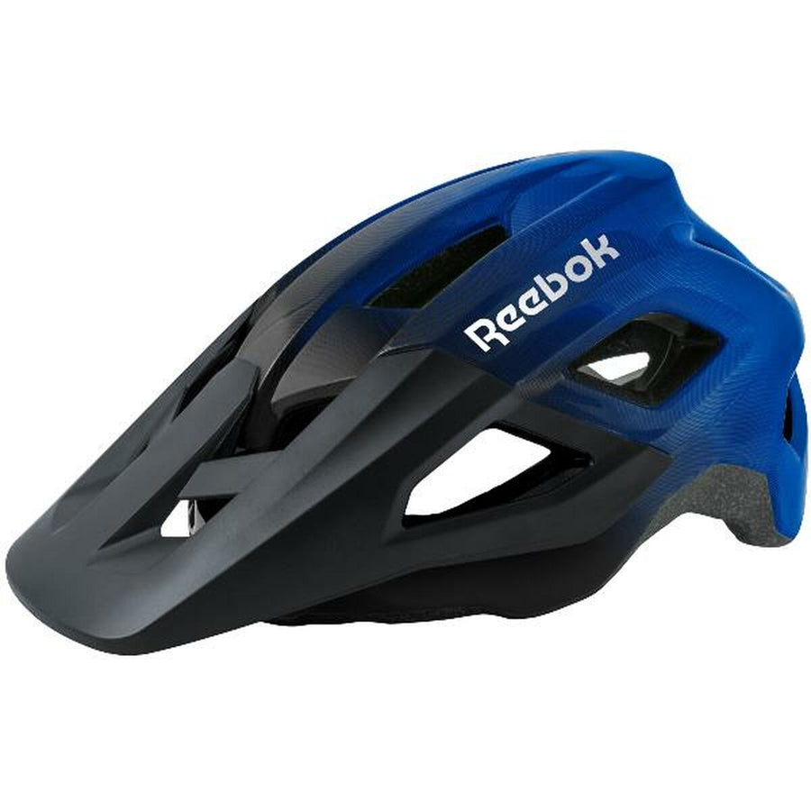 Casco de Ciclismo para Adultos Reebok Azul Negro Visera