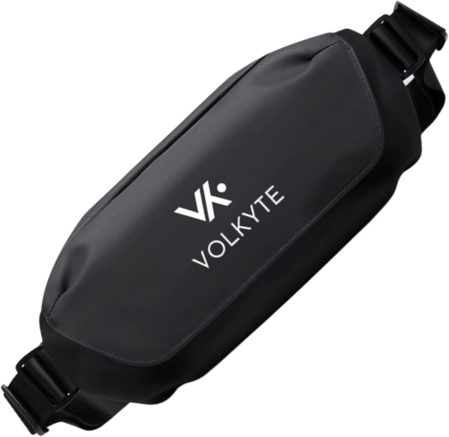 VOLKYTE Bolso de Pecho 2L Ligero e Impermeable Bandolera Unisex con Múltiples Bolsillos para Viaje Moto Ciclismo y Uso Diario Sling Bag Negro (NEGRO) (NEGRO)