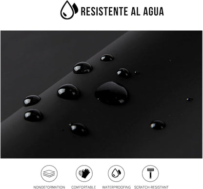 VOLKYTE Bolso de Pecho 2L Ligero e Impermeable Bandolera Unisex con Múltiples Bolsillos para Viaje Moto Ciclismo y Uso Diario Sling Bag Negro (NEGRO) (NEGRO)