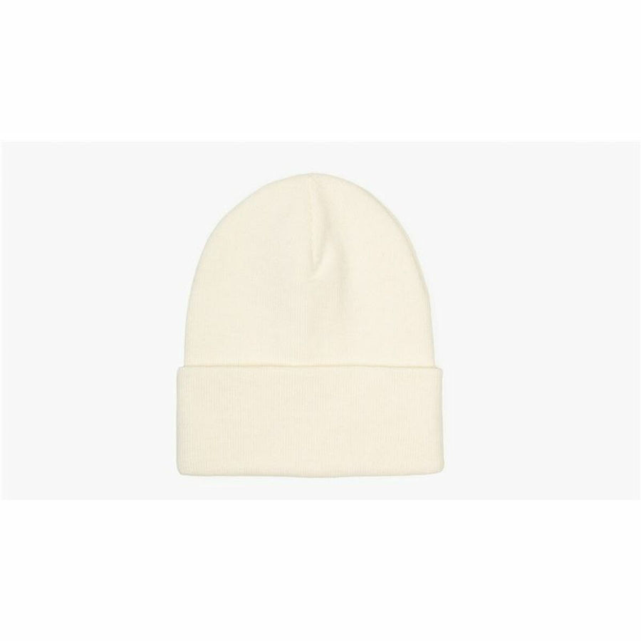 Cappello sportivo regolare Levi's Slouchy Red Tab Beanie bianco caldo Taglia unica