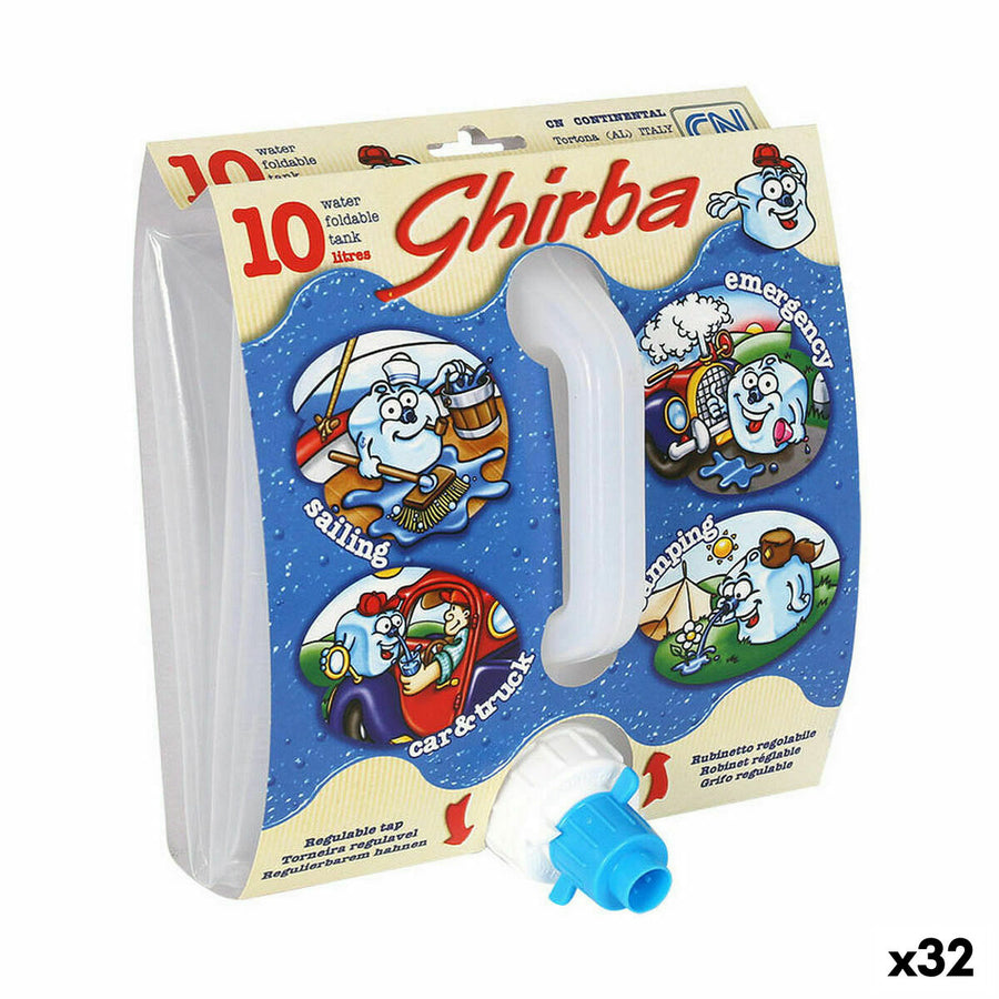 Bottle GHIRBA Foldable 22 x 22 x 22 cm (32 Units)