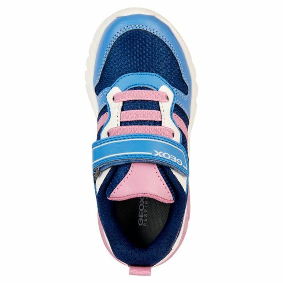 Scarpe da ginnastica casual da bambino Geox Ciberdron Blu