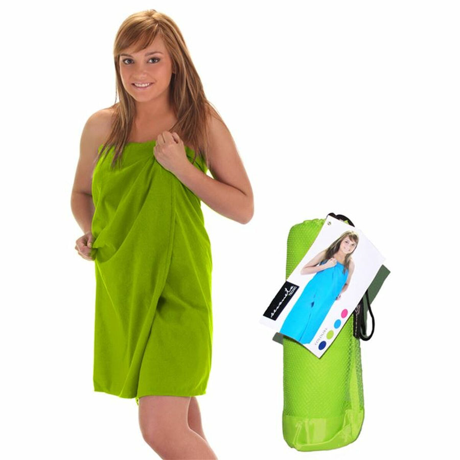 Towel Secaneta 74000-009 Microfibre Lime green 80 x 130 cm