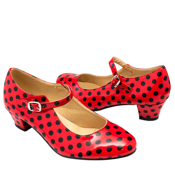 Chaussures de Flamenco pour Enfants 80171-RDBL23 23