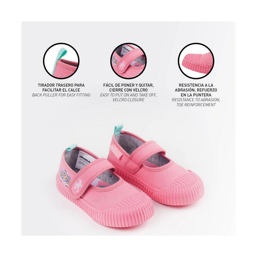 Zapatillas Casual The Paw Patrol Infantil Rosa