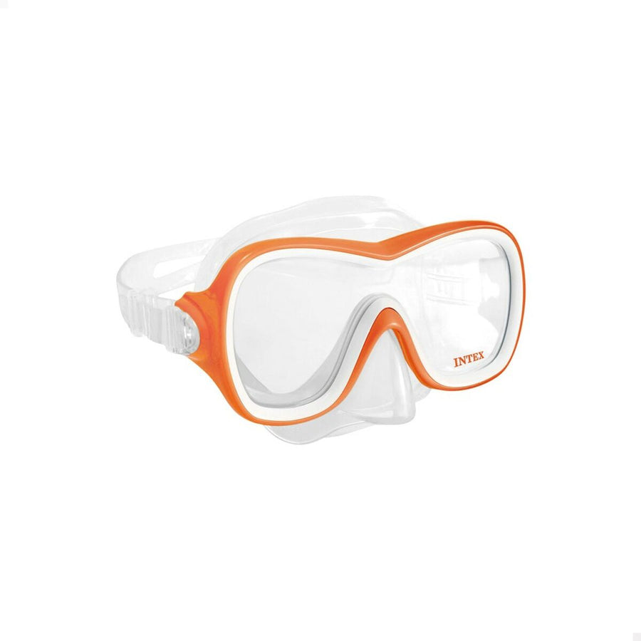 Occhiali da sub Intex Wave Rider arancioni con tubo