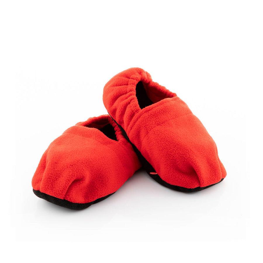 Chaussons Chauffants Micro-ondes InnovaGoods Rouge