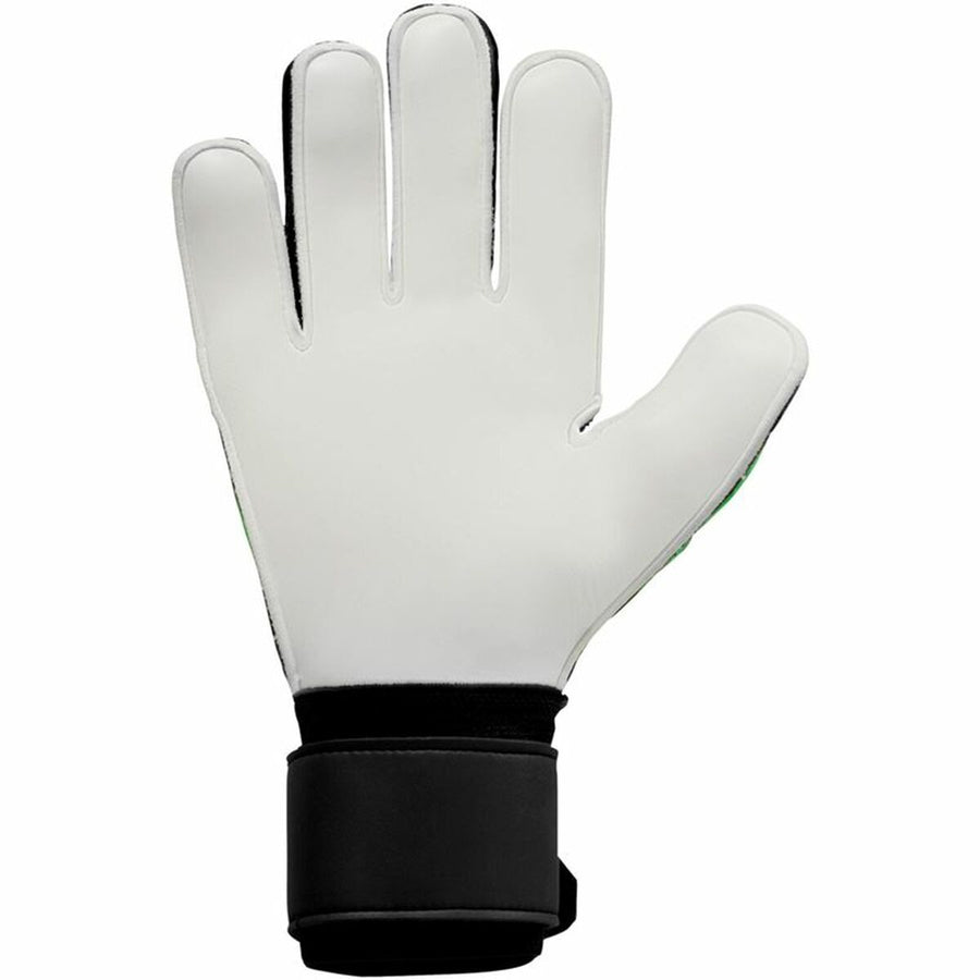 Guanti da portiere Uhlsport Classic morbidi verdi neri per adulti